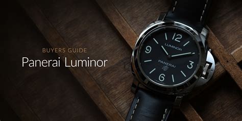 panerai investment|Chrono24 Buyer’s Guide für die Panerai Luminor.